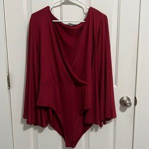 Shein Batwing Bodysuit